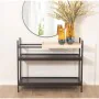 Console Alexandra House Living Black Metal 100 x 81 x 40 cm by Alexandra House Living, Tables - Ref: D1624426, Price: 147,97 ...