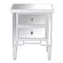 Nightstand Alexandra House Living Champagne Wood Mirror 49 x 62 x 33 cm by Alexandra House Living, Bedside Tables - Ref: D162...