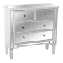 Commode Alexandra House Living Champagne Bois Miroir 85 x 84 x 33 cm de Alexandra House Living, Commodes - Réf : D1624636, Pr...