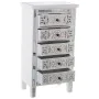 Cassettiera Alexandra House Living Bianco Legno 48 x 89 x 30 cm di Alexandra House Living, Comò e cassettiere - Rif: D1624642...