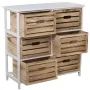 Cassettiera Alexandra House Living Bianco Marrone Legno 80 x 80 x 35 cm di Alexandra House Living, Comò e cassettiere - Rif: ...