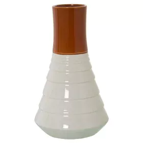 Vaso Alexandra House Living Crema Terracotta Ceramica 18 x 18 x 33 cm di Alexandra House Living, Vasi - Rif: D1621463, Prezzo...