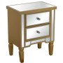 Nightstand Alexandra House Living Brown Transparent Wood Mirror 49 x 62 x 33 cm by Alexandra House Living, Bedside Tables - R...