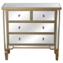 Cassettiera Alexandra House Living Marrone Trasparente Legno Specchio 85 x 84 x 33 cm di Alexandra House Living, Comò e casse...