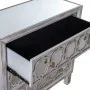 Chest of drawers Alexandra House Living Transparent Golden Wood Mirror 80 x 80 x 35 cm by Alexandra House Living, Chest of Dr...