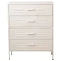 Chest of drawers Alexandra House Living White Metal 80 x 102 x 35 cm by Alexandra House Living, Chest of Drawers - Ref: D1624...