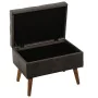 Bench Alexandra House Living Black Wood 60 x 45 x 40 cm Chest by Alexandra House Living, Chairs - Ref: D1624696, Price: 96,75...