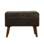 Bench Alexandra House Living Black Wood 60 x 45 x 40 cm Chest by Alexandra House Living, Chairs - Ref: D1624696, Price: 96,75...