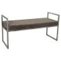 Bench Alexandra House Living Grey Velvet Metal 103 x 54 x 41 cm by Alexandra House Living, Chairs - Ref: D1624698, Price: 198...