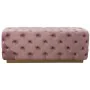 Foot-of-bed Bench Alexandra House Living Pink Wood 125 x 47 x 45 cm by Alexandra House Living, Chairs - Ref: D1624710, Price:...