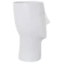 Vase Alexandra House Living Blanc Céramique Visage 17 x 18 x 38 cm de Alexandra House Living, Vases - Réf : D1621474, Prix : ...