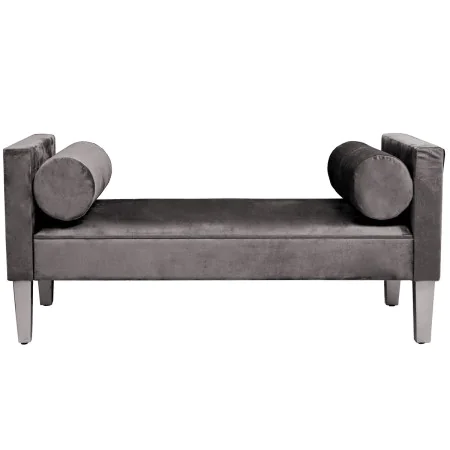 Butaca Pie de Cama Alexandra House Living Gris Madera 113 x 52 x 53 cm de Alexandra House Living, Sillas - Ref: D1624718, Pre...