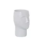 Vase Alexandra House Living Blanc Céramique Visage 12 x 12 x 22 cm de Alexandra House Living, Vases - Réf : D1621475, Prix : ...