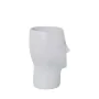 Vase Alexandra House Living Blanc Céramique Visage 12 x 12 x 22 cm de Alexandra House Living, Vases - Réf : D1621475, Prix : ...