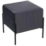 Pouf Alexandra House Living Gris Velours Bois 40 x 43 x 40 cm de Alexandra House Living, Fauteuils poire - Réf : D1624729, Pr...