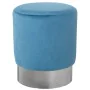 Pouf Alexandra House Living Bleu Argenté Velours Bois 10 x 42 x 35 cm de Alexandra House Living, Fauteuils poire - Réf : D162...