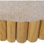 Puff Alexandra House Living Giallo Beige Legno 38 x 40 x 38 cm di Alexandra House Living, Poltrone sacco - Rif: D1624744, Pre...