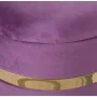 Puff Alexandra House Living Violeta Dorado Terciopelo Madera Set 2 Piezas de Alexandra House Living, Puffs pera - Ref: D16247...