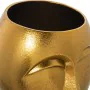 Vase Alexandra House Living Golden Ceramic Face 20 x 20 x 29 cm by Alexandra House Living, Vases - Ref: D1621500, Price: 46,1...