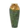 Vase Alexandra House Living Green Golden Ceramic 25 x 25 x 59 cm by Alexandra House Living, Vases - Ref: D1621506, Price: 81,...