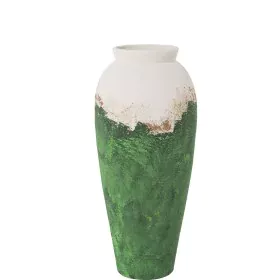 Vase Alexandra House Living Blanc Vert Doré Céramique 25 x 24 x 59 cm de Alexandra House Living, Vases - Réf : D1621507, Prix...