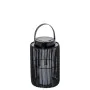 Lámpara de mesa Alexandra House Living Negro Metal 17 x 38 x 17 cm de Alexandra House Living, Lámparas de mesa y mesilla de n...