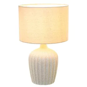 Desk lamp Alexandra House Living Beige Ceramic 40 W 28 x 47 cm by Alexandra House Living, Bedside and Table Lamps - Ref: D162...