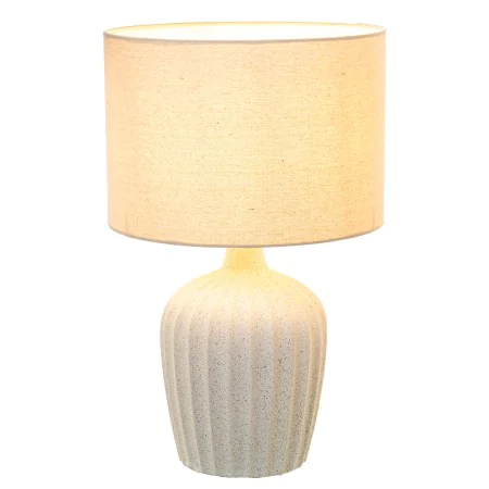 Lampada da tavolo Alexandra House Living Beige Ceramica 40 W 28 x 47 cm di Alexandra House Living, Lampade da tavolo e abat-j...