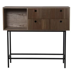 Console Alexandra House Living Naturel Bois 113 x 105 x 35 cm de Alexandra House Living, Tables - Réf : D1627049, Prix : 224,...