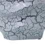 Vaso Alexandra House Living Grigio Argentato Ceramica Craquelé 18 x 18 x 32 cm di Alexandra House Living, Vasi - Rif: D162151...