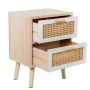 Nachttisch Alexandra House Living Weiß Braun Holz 40 x 55 x 30 cm von Alexandra House Living, Nachttische - Ref: D1627274, Pr...