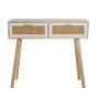 Consola Alexandra House Living Branco Castanho Madeira 90 x 80 x 28 cm de Alexandra House Living, Jogos de móveis - Ref: D162...