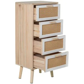 Chest of drawers Alexandra House Living White Brown Wood 40 x 91 x 30 cm by Alexandra House Living, Chest of Drawers - Ref: D...