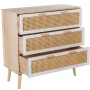 Cassettiera Alexandra House Living Bianco Marrone Legno 80 x 81 x 35 cm di Alexandra House Living, Comò e cassettiere - Rif: ...