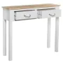 Console Alexandra House Living Blanc Marron Bois 90 x 81 x 28 cm de Alexandra House Living, Tables - Réf : D1627280, Prix : 1...