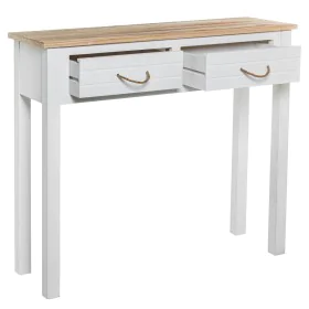 Console Alexandra House Living Bianco Marrone Legno 90 x 81 x 28 cm di Alexandra House Living, Tavoli - Rif: D1627280, Prezzo...