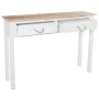 Consola Alexandra House Living Branco Castanho Madeira 110 x 81 x 30 cm de Alexandra House Living, Jogos de móveis - Ref: D16...