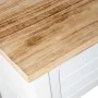 Console Alexandra House Living Blanc Marron Bois 110 x 81 x 30 cm de Alexandra House Living, Tables - Réf : D1627281, Prix : ...