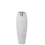 Vase de sol Alexandra House Living Blanc Céramique Rayures 20 x 20 x 57 cm de Alexandra House Living, Vases - Réf : D1621520,...