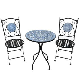 Ensemble Table + 2 Chaises Alexandra House Living Multicouleur 60 x 71 x 60 cm Mosaïque de Alexandra House Living, Salons de ...