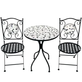 Ensemble Table + 2 Chaises Alexandra House Living Multicouleur 60 x 71 x 60 cm Mosaïque de Alexandra House Living, Salons de ...