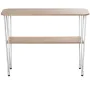 Console Alexandra House Living Blanc Marron Bois 120 x 91 x 40 cm de Alexandra House Living, Tables - Réf : D1627388, Prix : ...