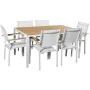 Dining Table Alexandra House Living Brown Black 150 x 47 x 90 cm Polyethylene by Alexandra House Living, Dining Tables - Ref:...