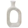 Vase Alexandra House Living Blanc Doré Céramique 11 x 27 x 47 cm de Alexandra House Living, Vases - Réf : D1621530, Prix : 55...