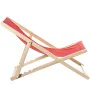 Foldable hammock Alexandra House Living White Red 61 x 103 x 96 cm Cloth by Alexandra House Living, Hammocks - Ref: D1627432,...