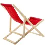 Foldable hammock Alexandra House Living White Red 61 x 103 x 96 cm Cloth by Alexandra House Living, Hammocks - Ref: D1627432,...