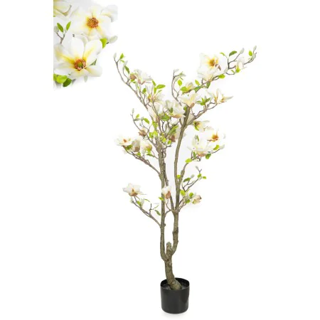 Fleurs décoratives Romimex Blanc Magnolia 70 x 150 x 60 cm de Romimex, Fleurs artificielles - Réf : D1628817, Prix : 146,28 €...