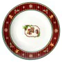 Plate set Romimex Red Ceramic 21 x 2 x 21 cm 2 Units by Romimex, Plates and dishes - Ref: D1628824, Price: 35,43 €, Discount: %