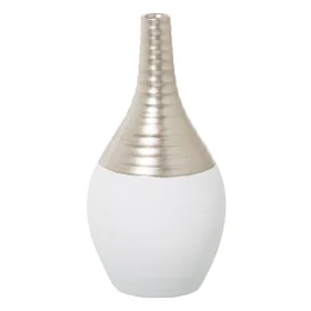 Vaso Alexandra House Living Bianco Champagne Ceramica 14 x 18 x 40 cm di Alexandra House Living, Vasi - Rif: D1621536, Prezzo...