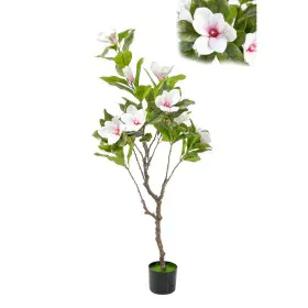 Decorative Flowers Romimex White Magnolia 50 x 130 x 50 cm by Romimex, Artificial Flowers - Ref: D1628952, Price: 91,54 €, Di...